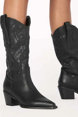 Danilo Metallic Western Boot
