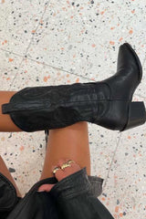 Danilo Metallic Western Boot