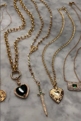 The Jules Necklace ~ Emerald