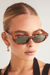 The Caroline ~ Hazel Tortoise/Green