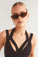 The Caroline ~ Hazel Tortoise/Green
