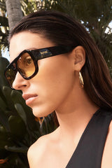 The Suki ~ Dark Havana/Tort-Yellow