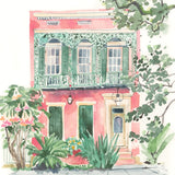 The Watermelon House 5" x 7" Lyla Clayre Print