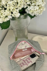 Teddy Cosmetic Pouch ~ Evergreen