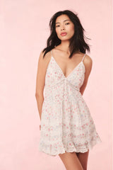 Alonna Cotton Mini Dress ~ Confetti Bloom - Shake Your Bon Bon