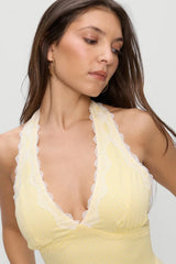 Audrey Satin Mini Dress ~ Whipped Butter Dottie - Shake Your Bon Bon