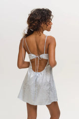 Baby's Breath Slip Dress ~ Baby Blue - Shake Your Bon Bon