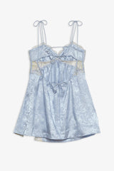 Baby's Breath Slip Dress ~ Baby Blue - Shake Your Bon Bon