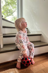 Bamboo 2 Piece Pajama Set ~ Oyster - Shake Your Bon Bon