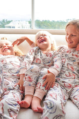 Bamboo 2 Piece Pajama Set ~ Oyster - Shake Your Bon Bon