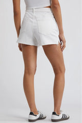 Bottom Line High Rise Vintage Short ~ Marshmallow - Shake Your Bon Bon
