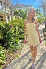 Brunch Date Strapless Mini - Shake Your Bon Bon