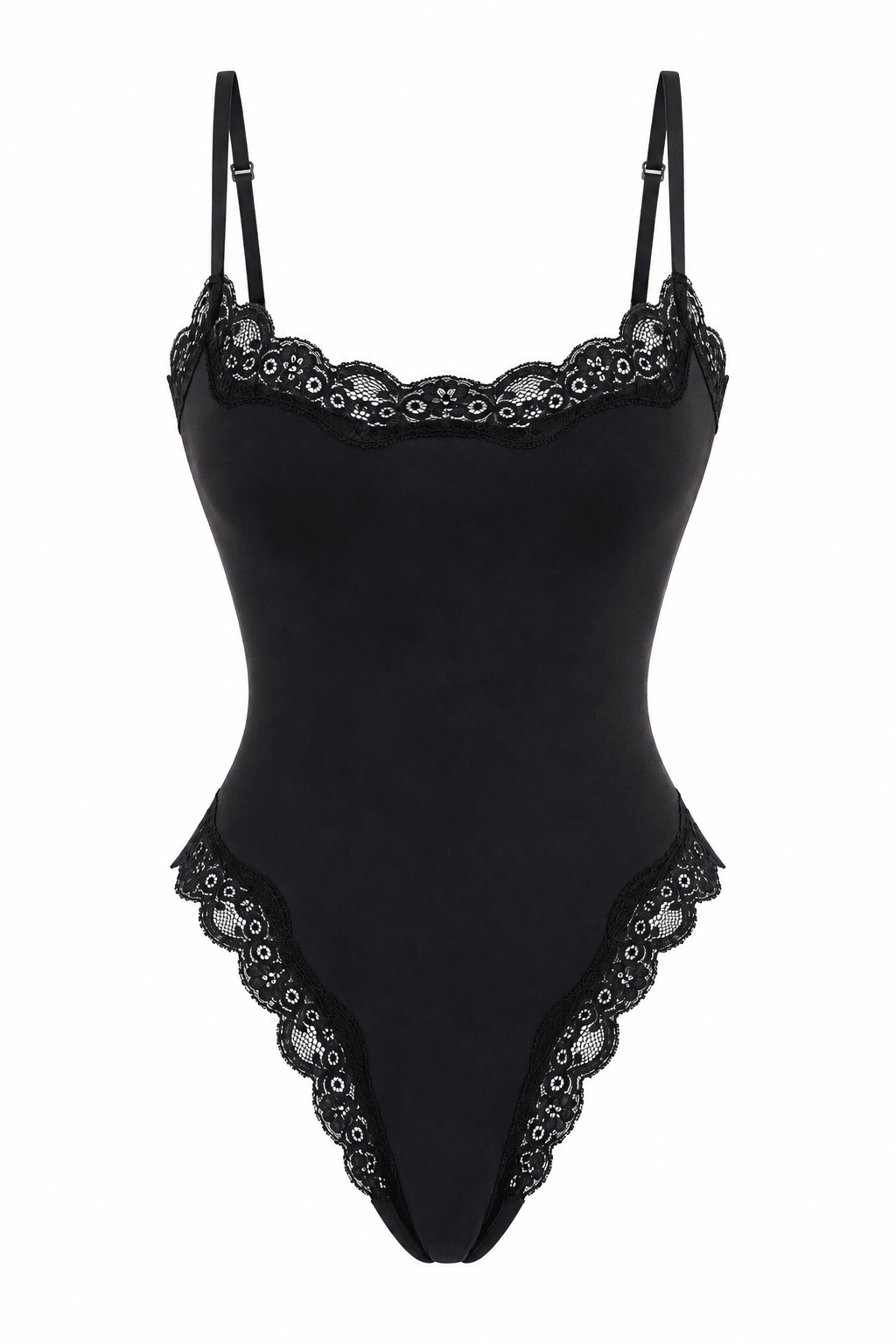 Butter Me Up Lace Bodysuit - Black - Shake Your Bon Bon