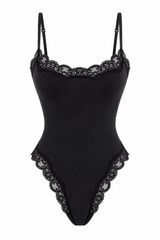 Butter Me Up Lace Bodysuit - Black - Shake Your Bon Bon