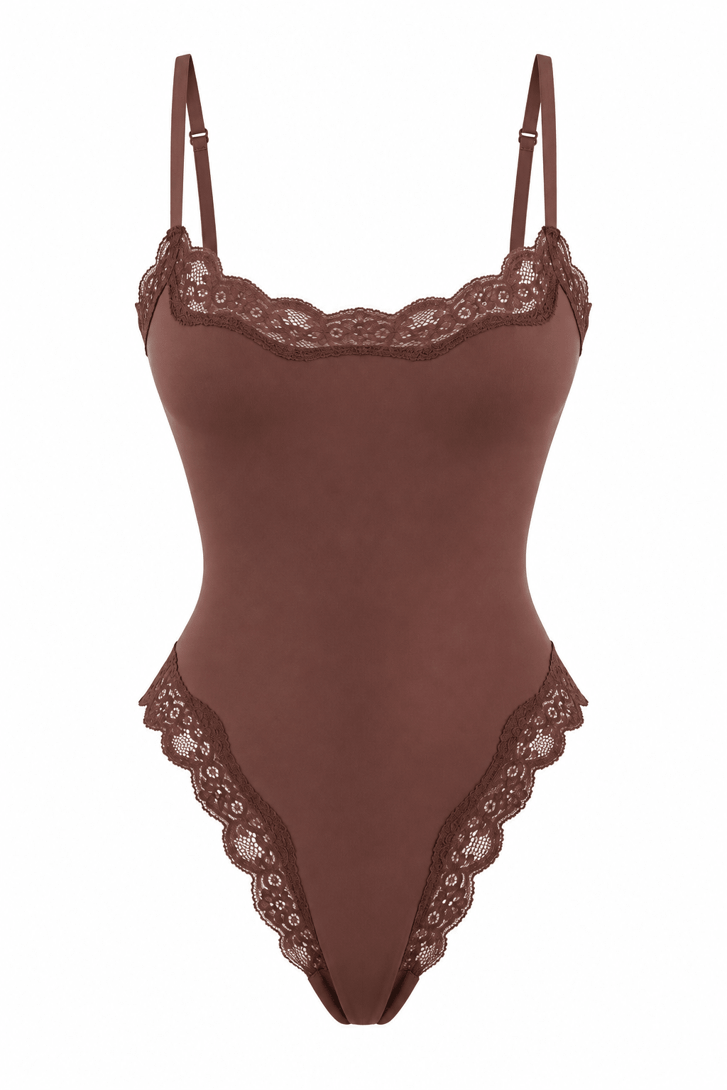 Butter Me Up Lace Bodysuit - Chocolate - Shake Your Bon Bon