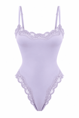 Butter Me Up Lace Bodysuit - Wisteria - Shake Your Bon Bon