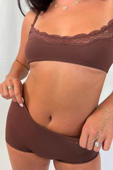 Butter Me Up Lace Boyshort - Shake Your Bon Bon