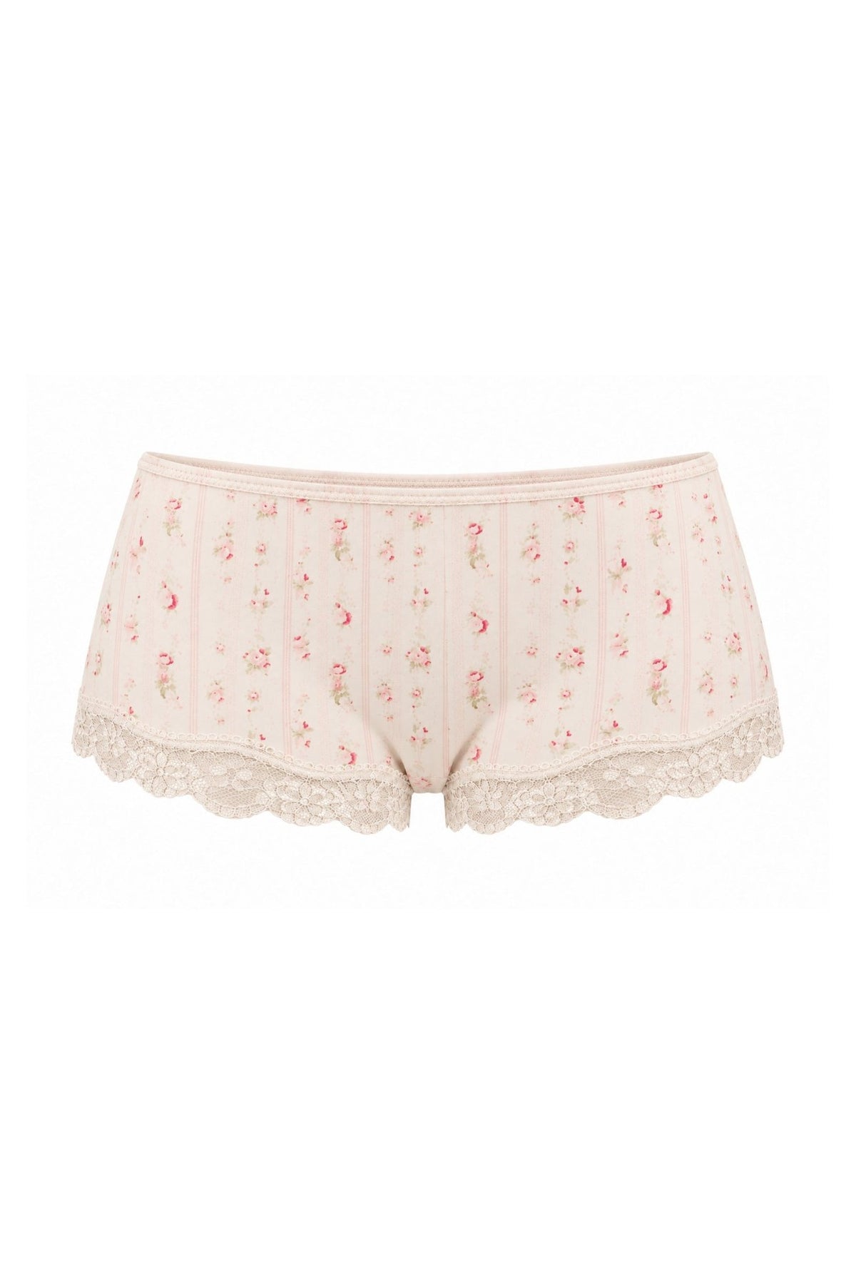 Butter Me Up Lace Boyshort - Biscotti - Shake Your Bon Bon