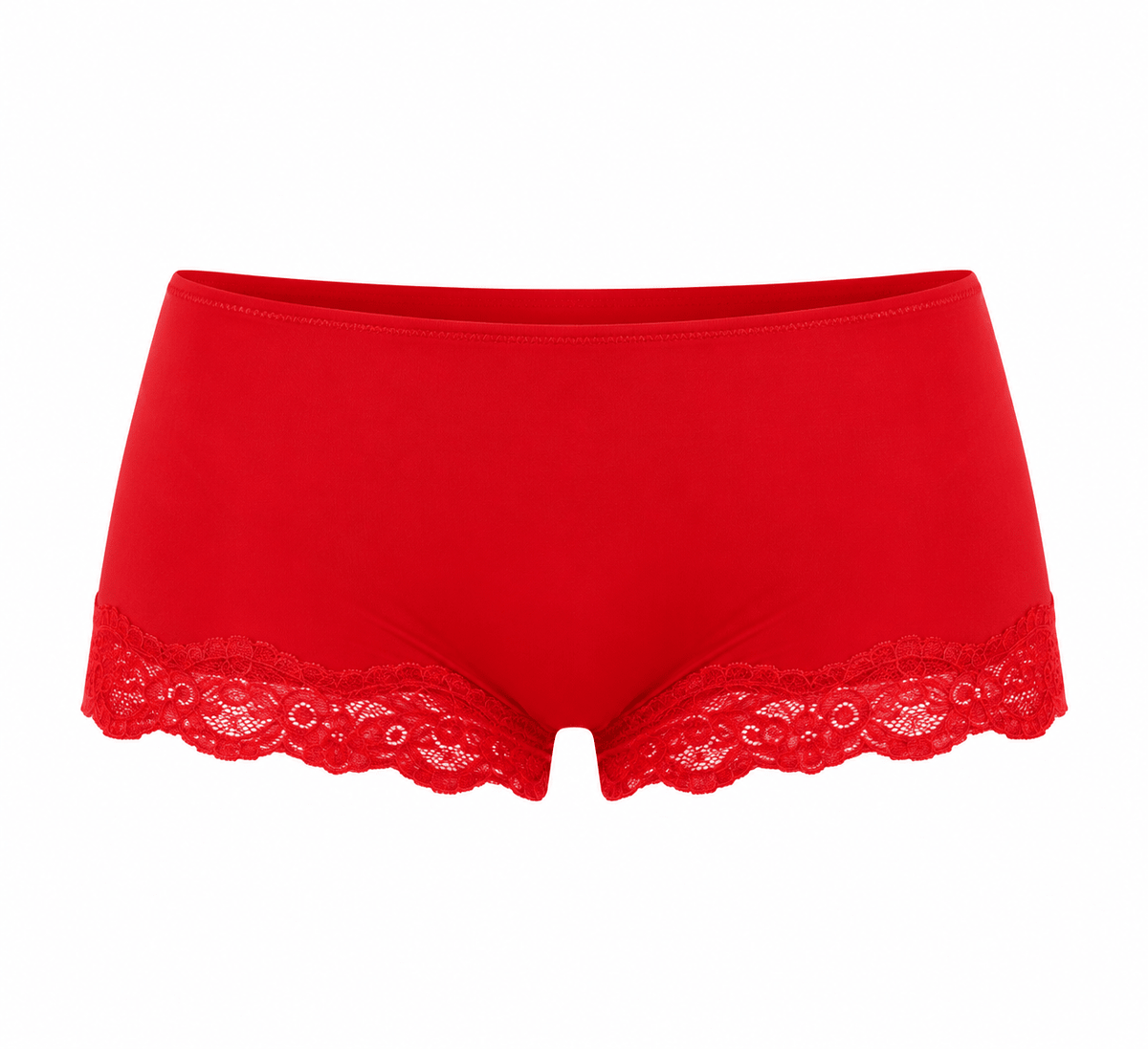 Butter Me Up Lace Boyshort - Cherry - Shake Your Bon Bon