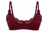Butter Me Up Lace Bralette - Bordeaux - Shake Your Bon Bon