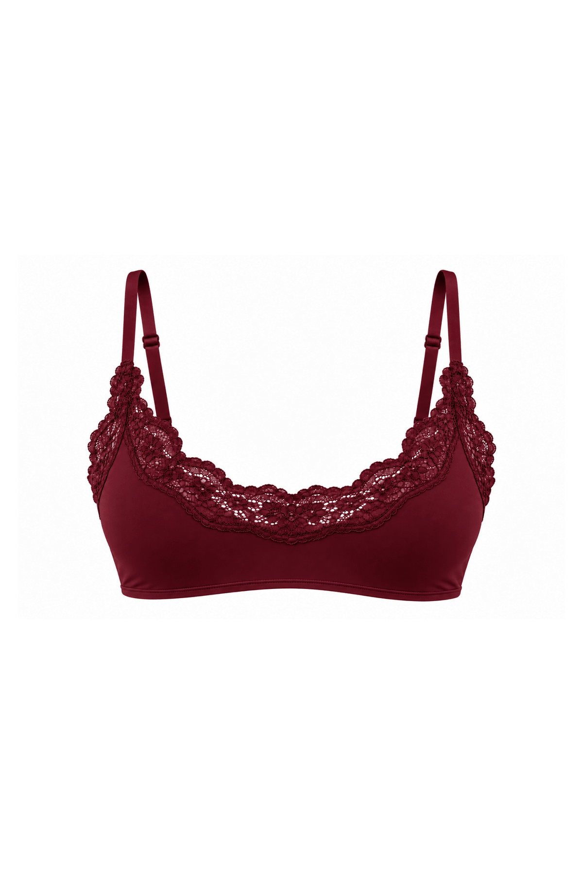 Butter Me Up Lace Bralette - Bordeaux - Shake Your Bon Bon