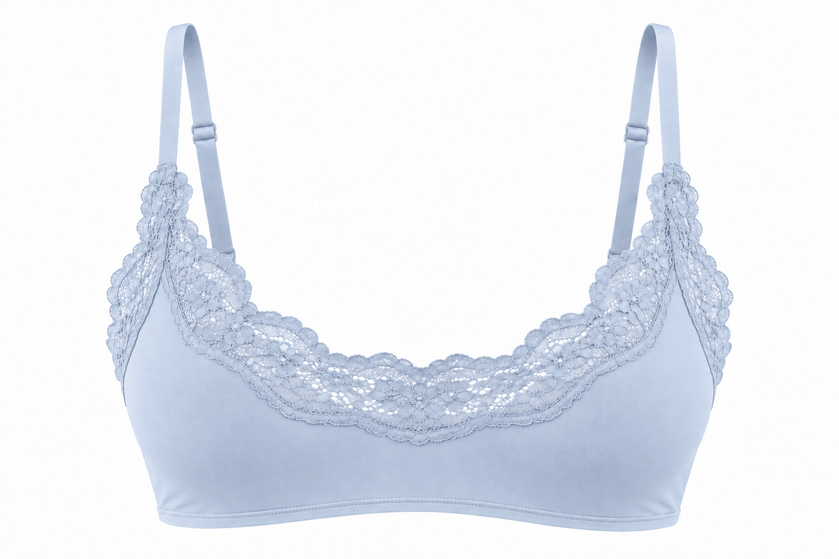 Butter Me Up Lace Bralette - Cloud - Shake Your Bon Bon