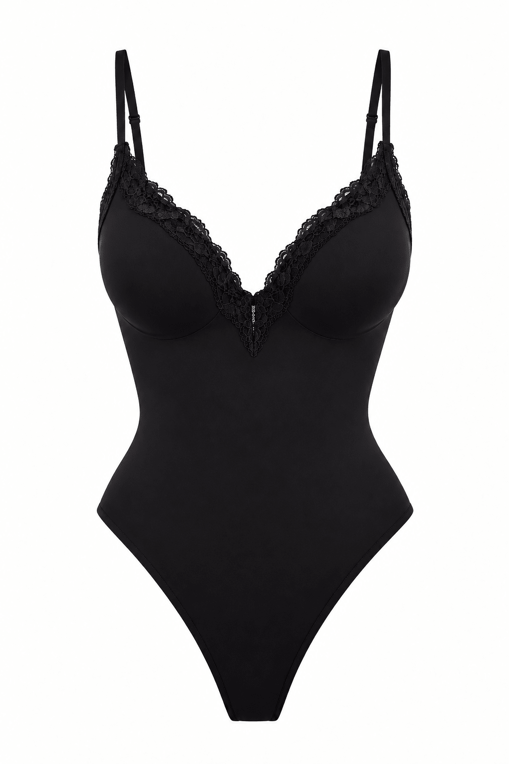Butter Me Up Lace Pushup Bodysuit - Black - Shake Your Bon Bon