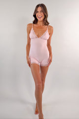 Butter Me Up Lace Triangle Onesie - Ballet - Shake Your Bon Bon