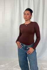 Butter me Up Long Sleeve Bodysuit - Shake Your Bon Bon