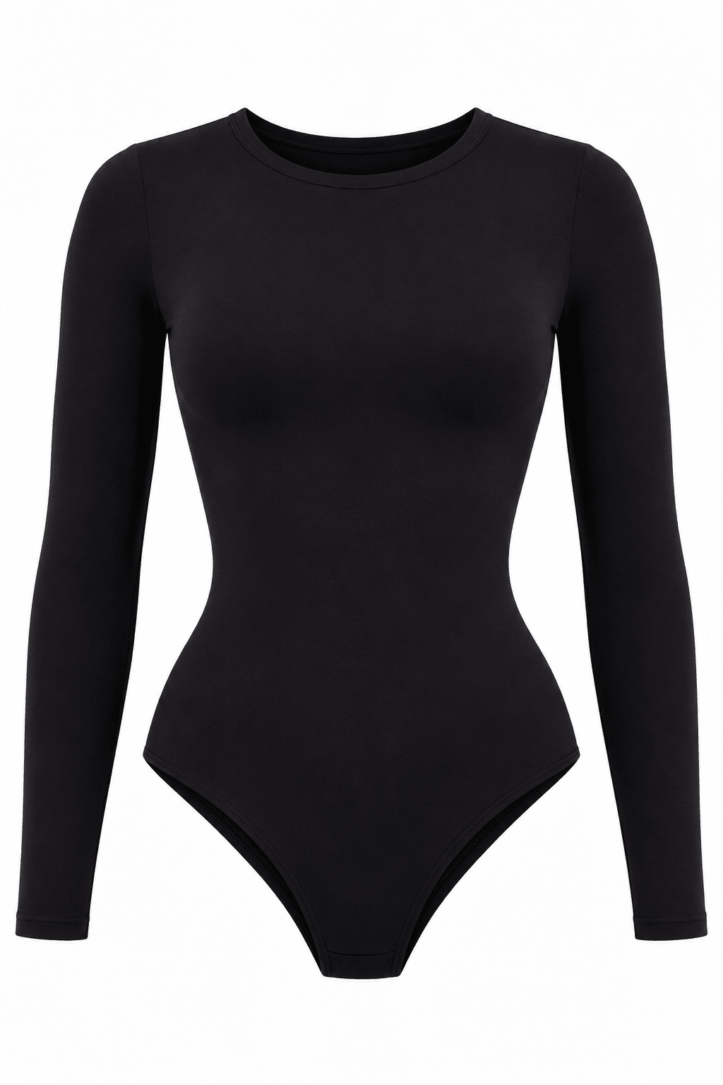 Butter Me Up Long Sleeve Bodysuit - Black - Shake Your Bon Bon