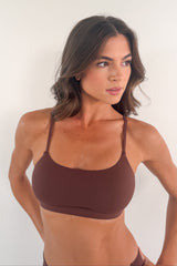 Butter Me Up Scoop Bralette - Chocolate - Shake Your Bon Bon