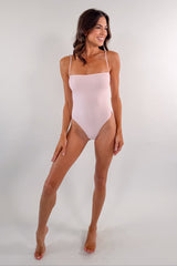 Butter Me Up Tube Bodysuit - Ballet - Shake Your Bon Bon
