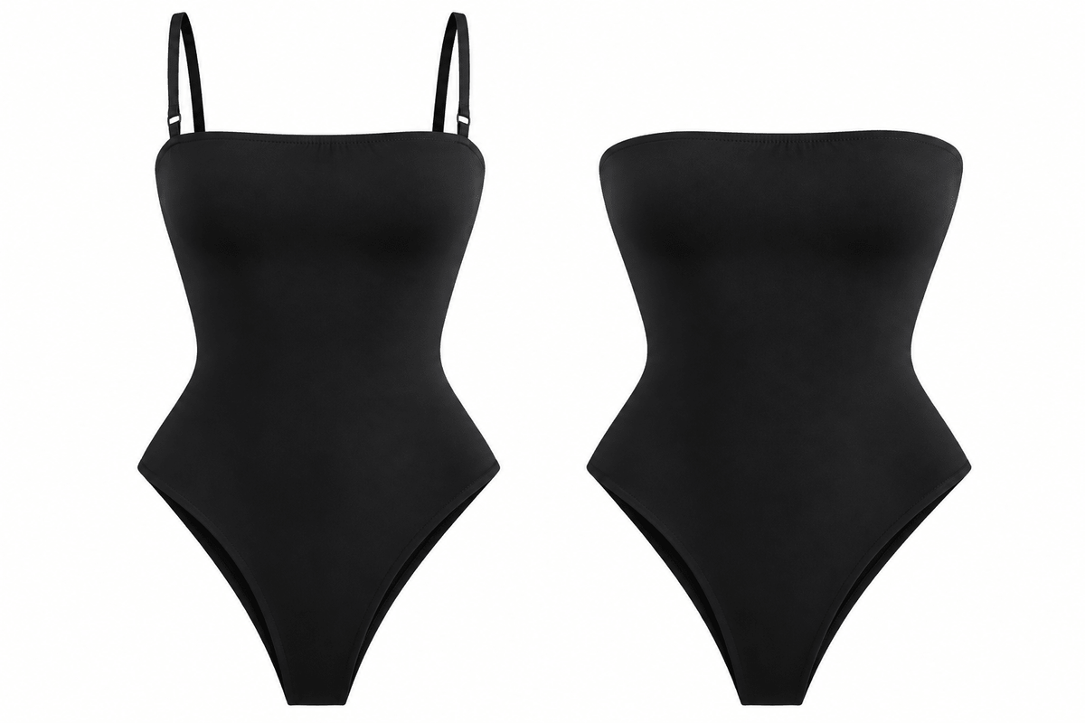 Butter Me Up Tube Bodysuit - Black - Shake Your Bon Bon
