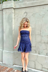 Call me Old Fashioned Strapless Mini - Shake Your Bon Bon