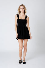 Slow Living Ruched Mini Dress