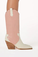 Claudette Western Boot ~ Fondant - Chalk - Shake Your Bon Bon
