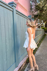 Cocktails at the Chloe Romper Dress - Shake Your Bon Bon