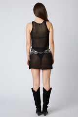 Come Sail Away Sheer Mini Skirt - Shake Your Bon Bon