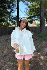 Cozy Hoodie ~ Vintage Flower - Shake Your Bon Bon