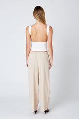 Checking In Cotton Pant