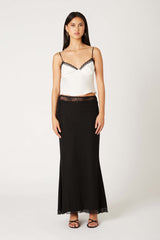 Peek-a-Boo Maxi Skirt
