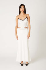 Peek-a-Boo Maxi Skirt