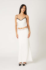 Peek-a-Boo Maxi Skirt