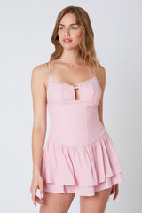 Aperol Spritz Romper Dress
