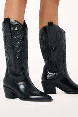 Danilo Metallic Western Boot - Shake Your Bon Bon