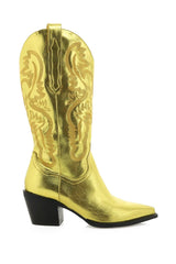 Danilo Metallic Western Boot - Shake Your Bon Bon