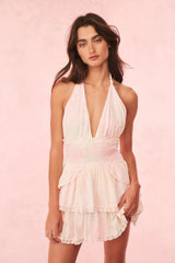 Deanna Halter Dress ~ Lemonade Kisses - Shake Your Bon Bon