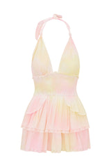 Deanna Halter Dress ~ Lemonade Kisses - Shake Your Bon Bon