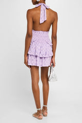 Deanna Halter Dress ~ Lilac Dream - Shake Your Bon Bon