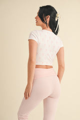 Do It All Tee ~ Bow Print - Shake Your Bon Bon
